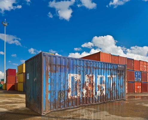 As Is 20ft Shipping Container