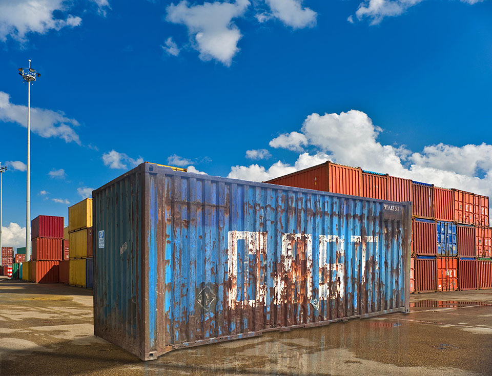 As Is 20ft Shipping Container